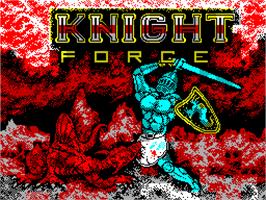 Title screen of Knight Orc on the Sinclair ZX Spectrum.