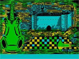 Title screen of Magic Castle on the Sinclair ZX Spectrum.
