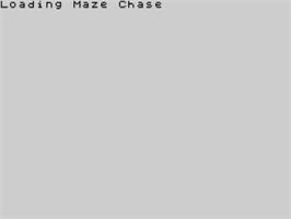 Title screen of Maze Chase on the Sinclair ZX Spectrum.
