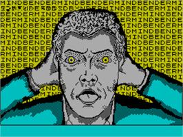 Title screen of Mindbender on the Sinclair ZX Spectrum.