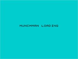Title screen of Munch-man on the Sinclair ZX Spectrum.