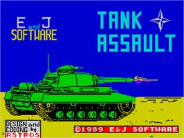 Title screen of Nato Assault on the Sinclair ZX Spectrum.