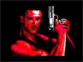 Title screen of Phantom F4 2 on the Sinclair ZX Spectrum.