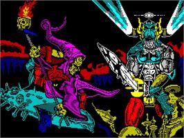 Title screen of Power Magic on the Sinclair ZX Spectrum.