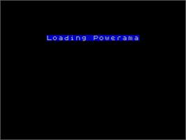 Title screen of Powerplay-Xtra on the Sinclair ZX Spectrum.