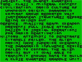 Title screen of Quattro Cartoon on the Sinclair ZX Spectrum.