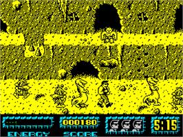 Title screen of Renegade III: The Final Chapter on the Sinclair ZX Spectrum.