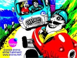 Title screen of Rubinho Cucaracha on the Sinclair ZX Spectrum.