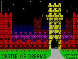 Title screen of Silicon Dreams on the Sinclair ZX Spectrum.