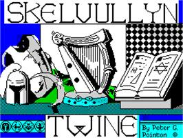 Title screen of Skelvullyn Twine on the Sinclair ZX Spectrum.