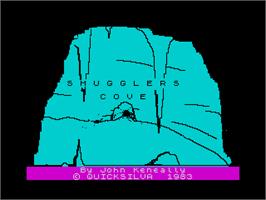 Title screen of Smuggler's Cove on the Sinclair ZX Spectrum.