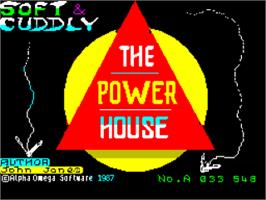 Title screen of Soft And Cuddly on the Sinclair ZX Spectrum.