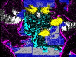 Title screen of Stroper on the Sinclair ZX Spectrum.