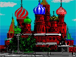 Title screen of Tetris - Championship Edition on the Sinclair ZX Spectrum.