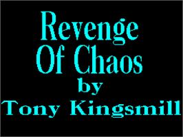 Title screen of The Citadel of Chaos on the Sinclair ZX Spectrum.