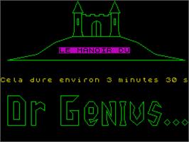Title screen of The Goonies on the Sinclair ZX Spectrum.