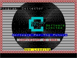 Title screen of The Ultimate Collection on the Sinclair ZX Spectrum.