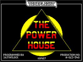 Title screen of Time Flight on the Sinclair ZX Spectrum.