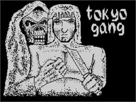 Title screen of Tokyo Gang on the Sinclair ZX Spectrum.