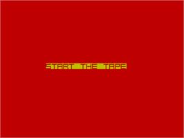 Title screen of Underground on the Sinclair ZX Spectrum.