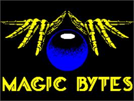 Title screen of Vampire's Empire on the Sinclair ZX Spectrum.