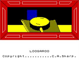 Title screen of Werewolf Simulator on the Sinclair ZX Spectrum.