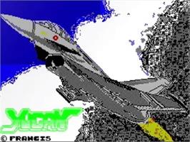 Title screen of Yucan on the Sinclair ZX Spectrum.