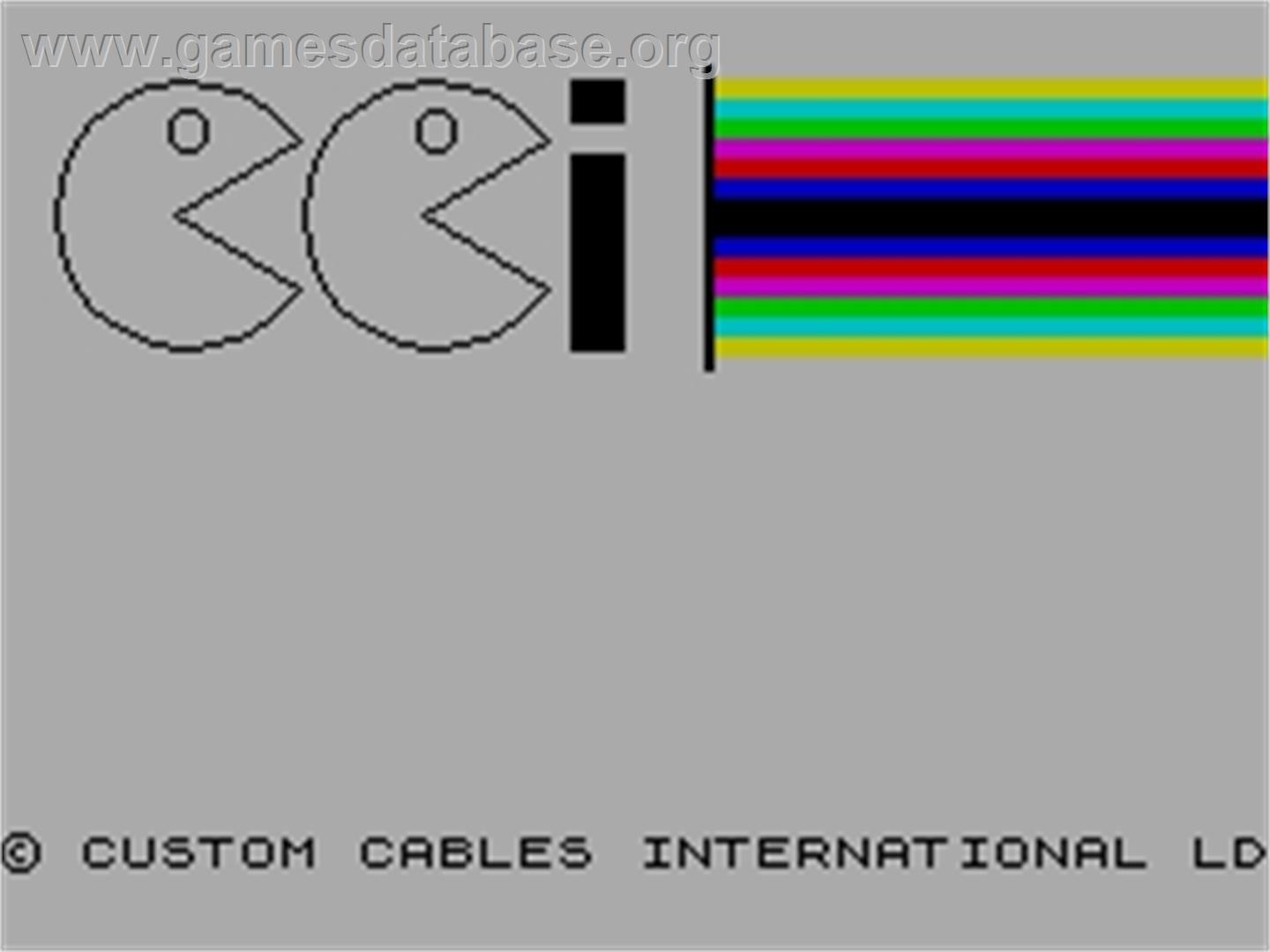 3D Star Wars - Sinclair ZX Spectrum - Artwork - Title Screen