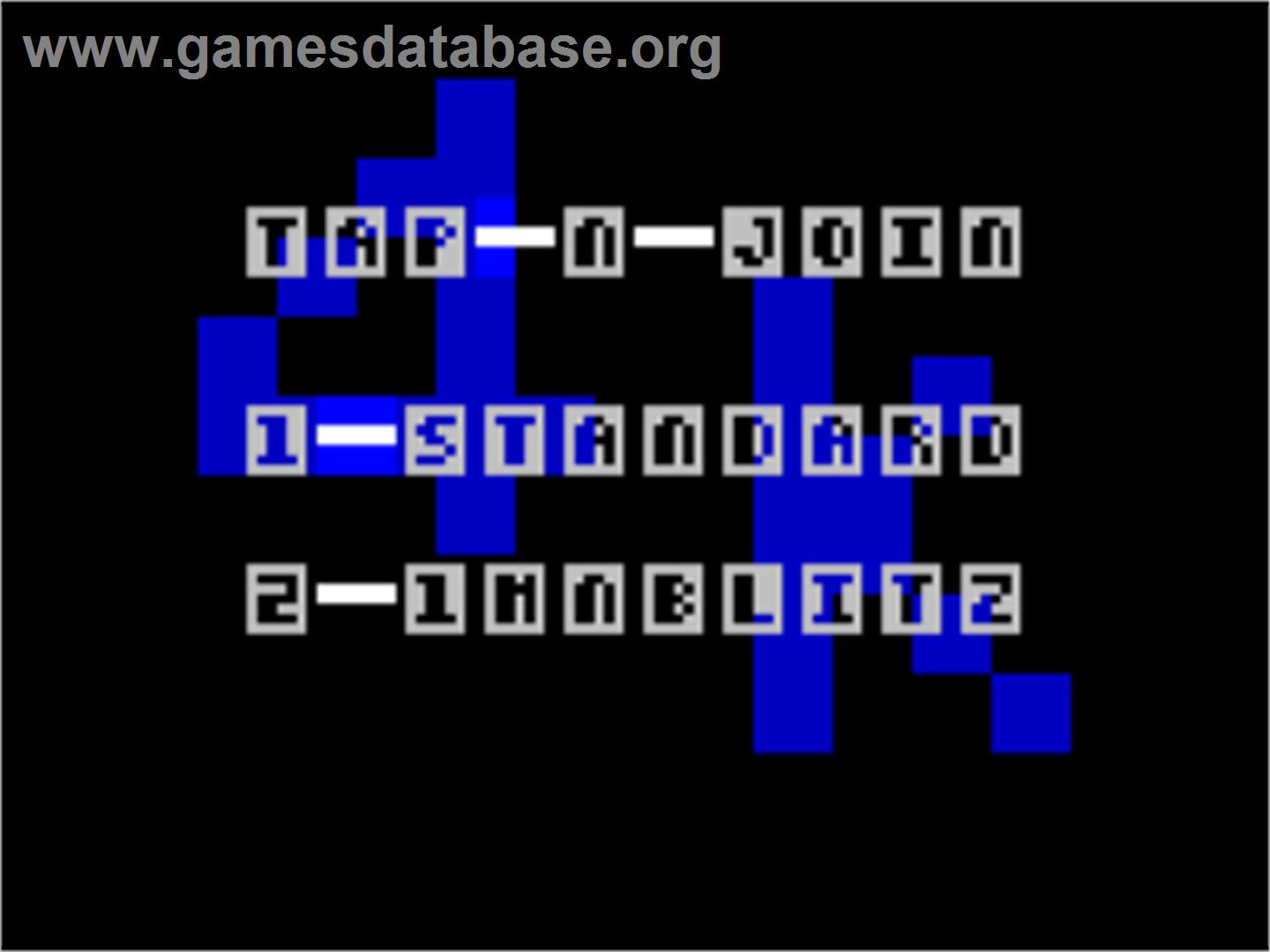 4k Tap-n-join - Sinclair ZX Spectrum - Artwork - Title Screen