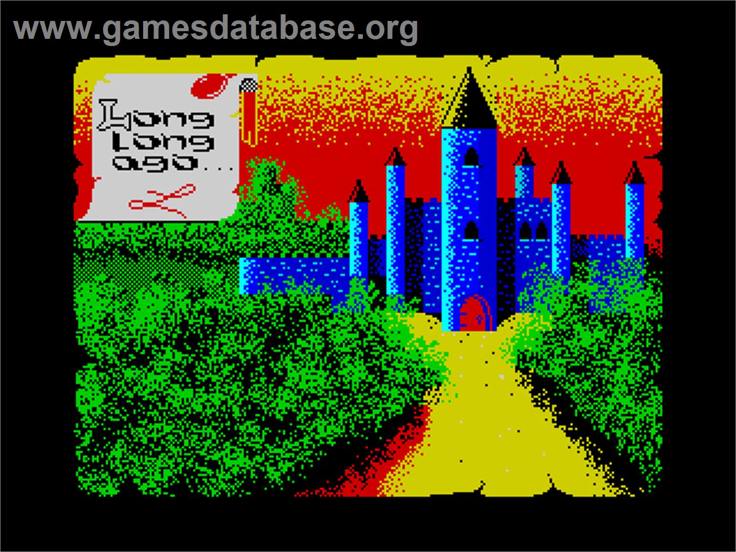 Acolyte - Sinclair ZX Spectrum - Artwork - Title Screen