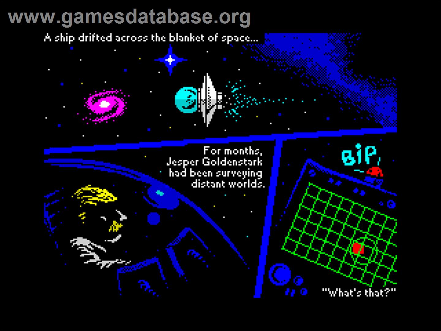 Aeon - Sinclair ZX Spectrum - Artwork - Title Screen