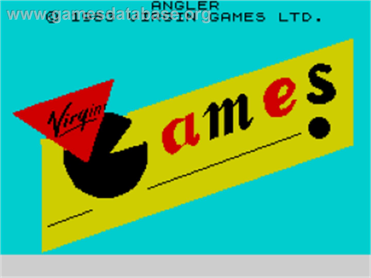Angler - Sinclair ZX Spectrum - Artwork - Title Screen