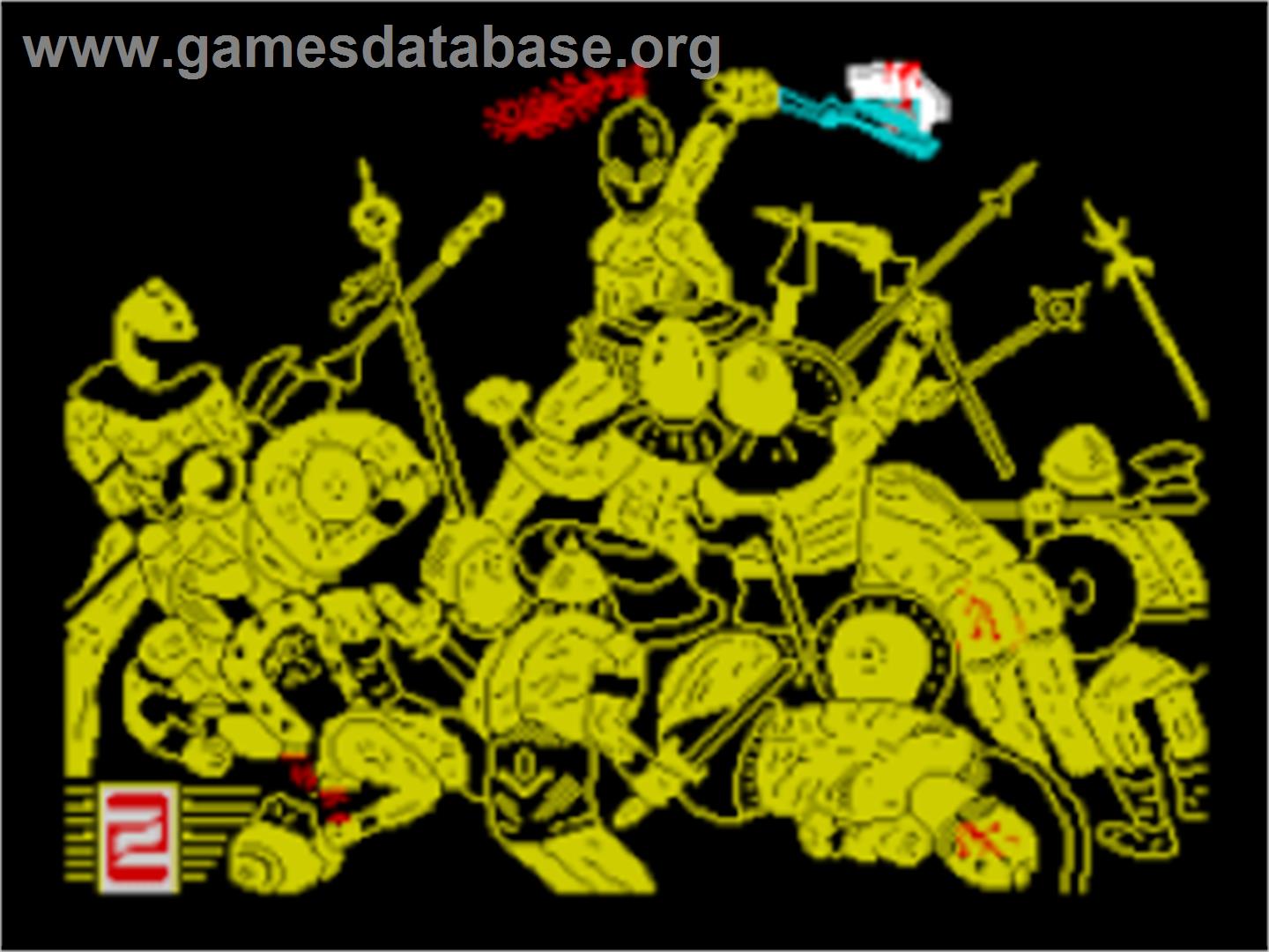 Atrog - Sinclair ZX Spectrum - Artwork - Title Screen