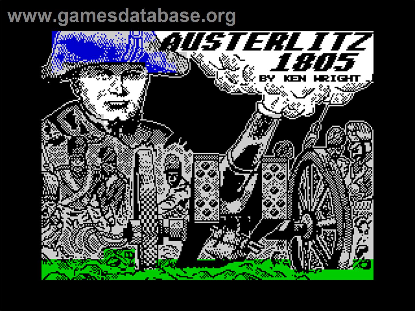 Austerlitz - Sinclair ZX Spectrum - Artwork - Title Screen