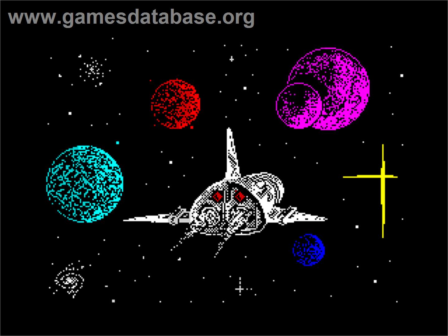 Axons - Sinclair ZX Spectrum - Artwork - Title Screen