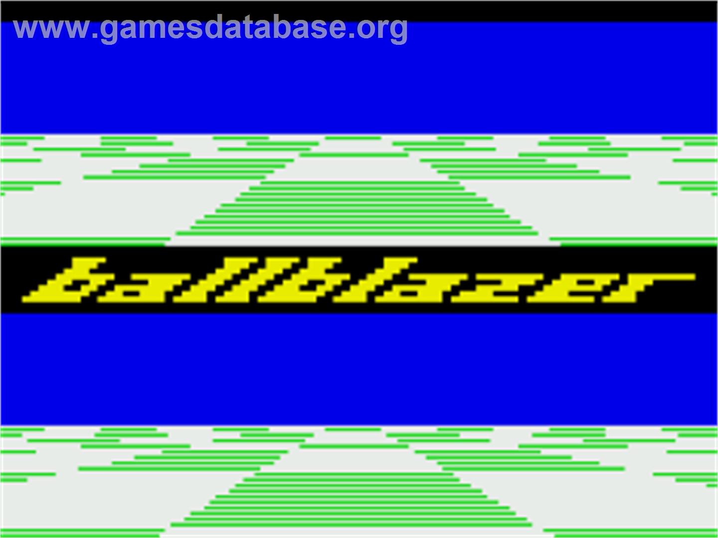Ballblazer - Sinclair ZX Spectrum - Artwork - Title Screen
