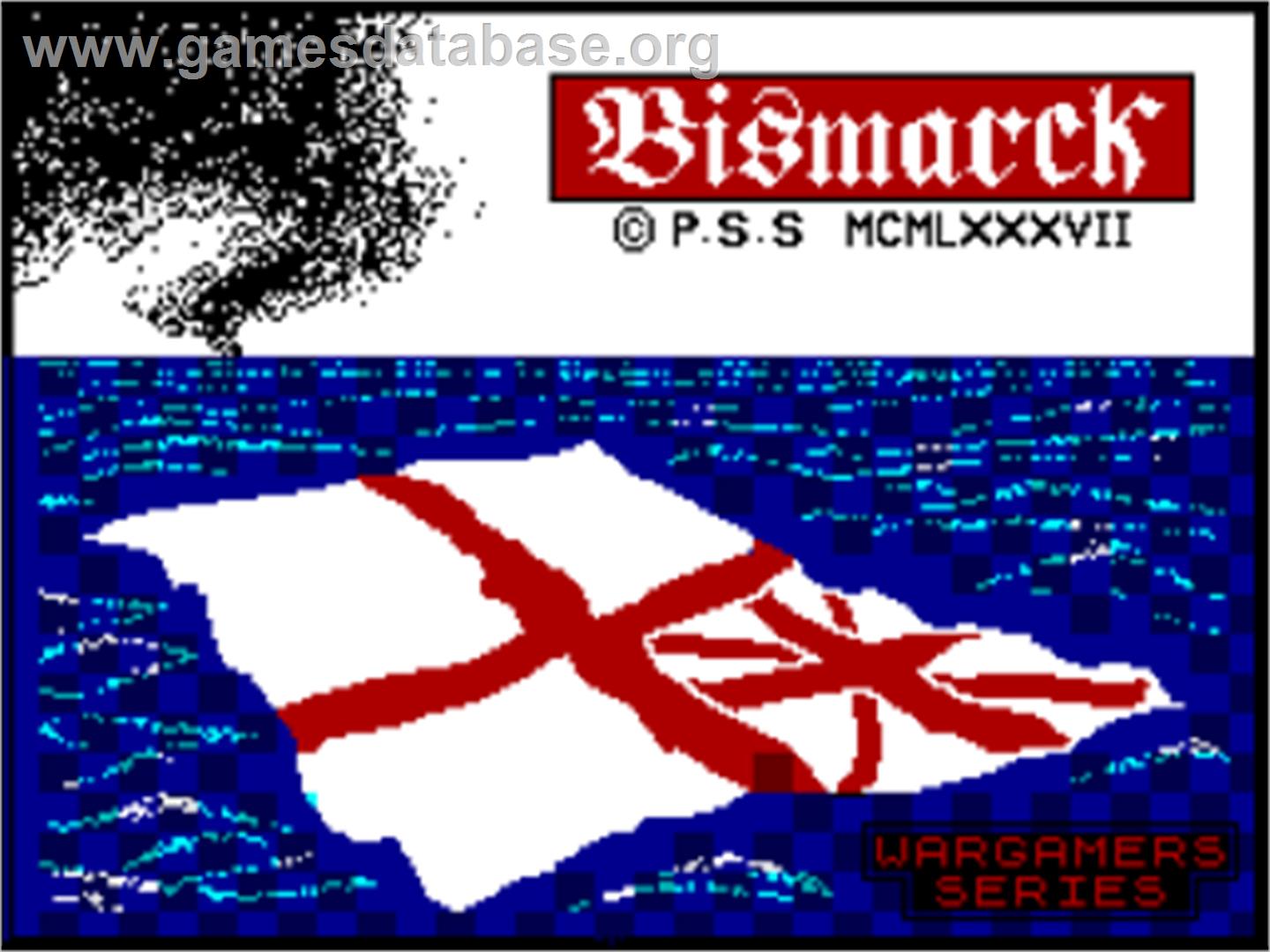 Bismarck - Sinclair ZX Spectrum - Artwork - Title Screen