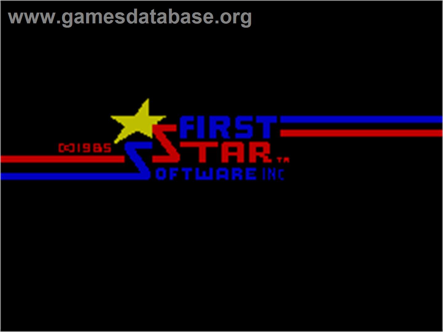 Boulderdash II: Rockford's Revenge - Sinclair ZX Spectrum - Artwork - Title Screen