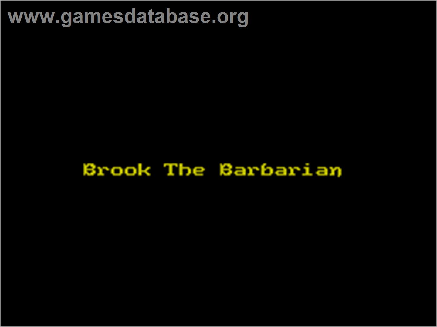 Budokan: The Martial Spirit - Sinclair ZX Spectrum - Artwork - Title Screen