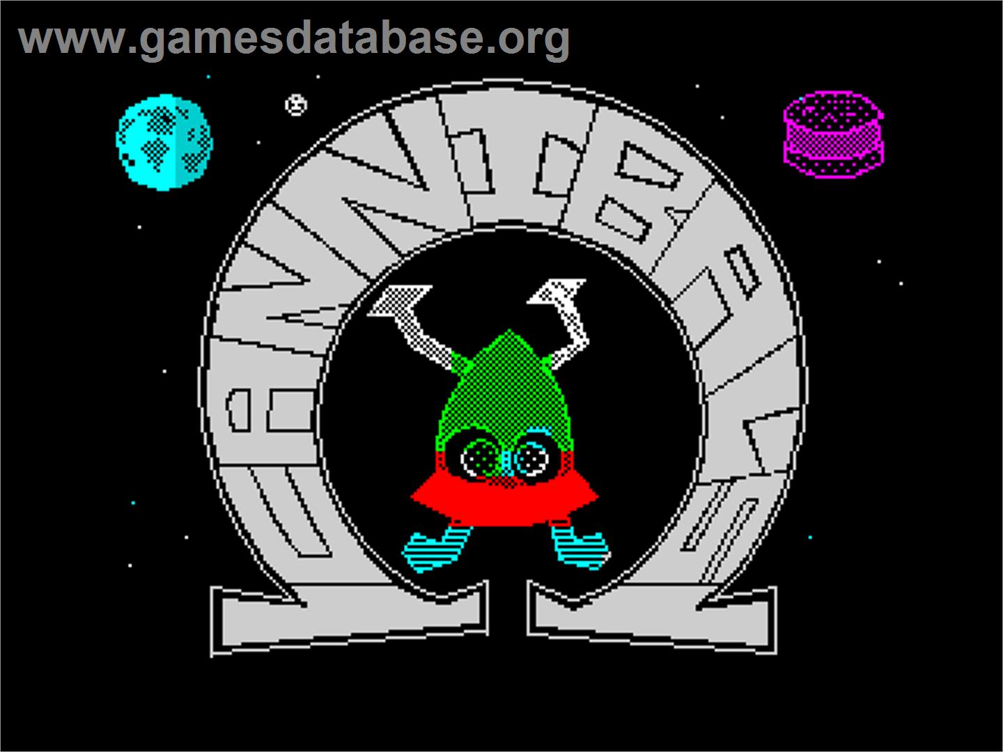 Cannibals From Outer Space - Sinclair ZX Spectrum - Artwork - Title Screen