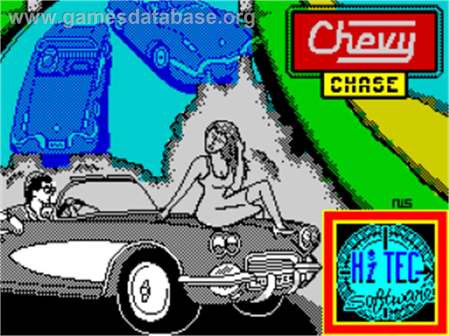 Chevy Chase - Sinclair ZX Spectrum - Artwork - Title Screen