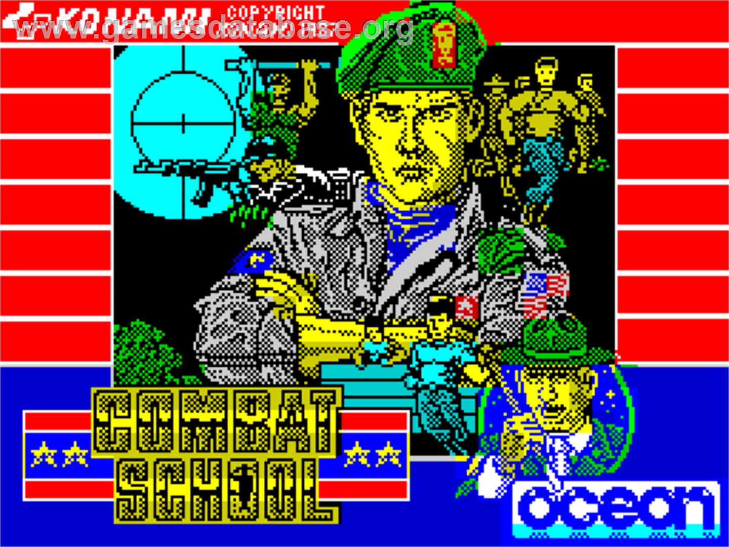Combat School - Sinclair ZX Spectrum - Artwork - Title Screen