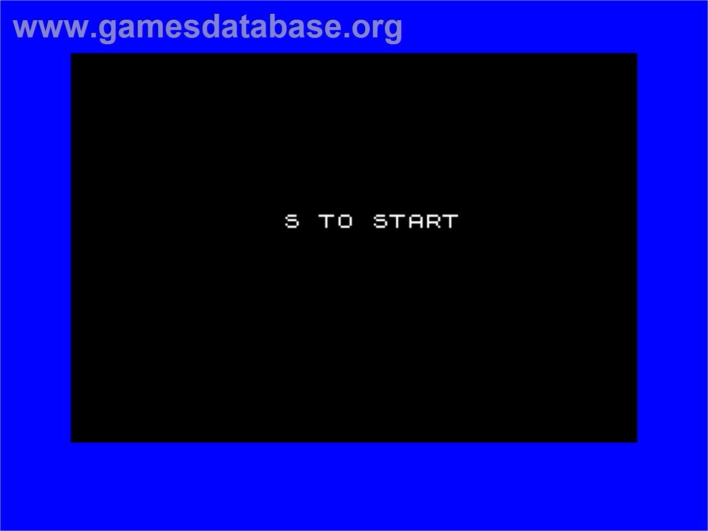 Cosmic Raiders - Sinclair ZX Spectrum - Artwork - Title Screen