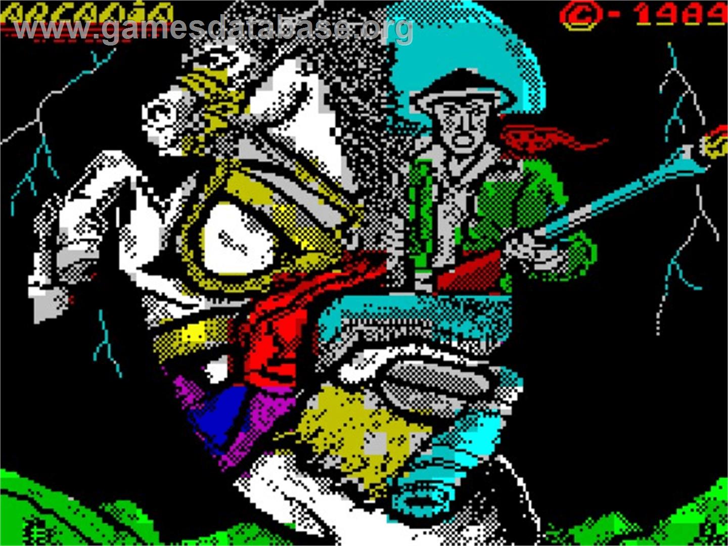 Curro Jimenez - Sinclair ZX Spectrum - Artwork - Title Screen
