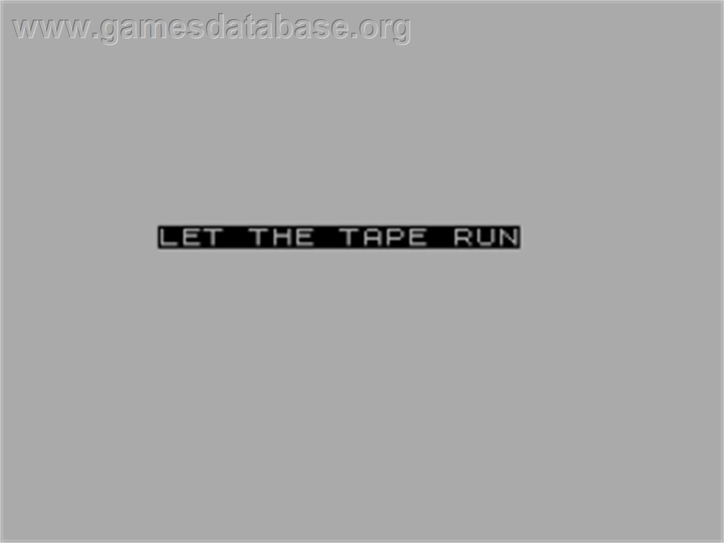 Custard Pie - Sinclair ZX Spectrum - Artwork - Title Screen