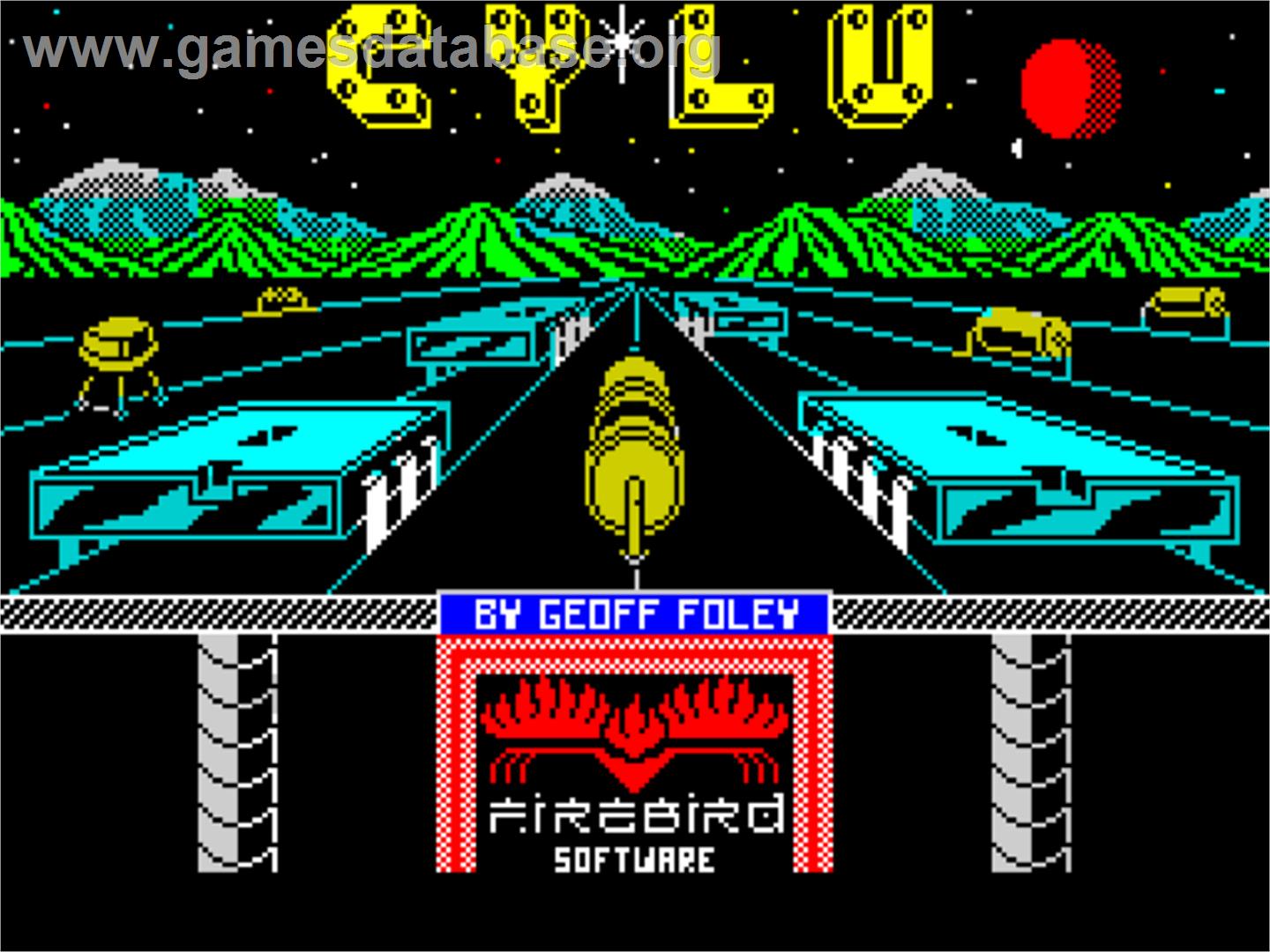Cylu - Sinclair ZX Spectrum - Artwork - Title Screen