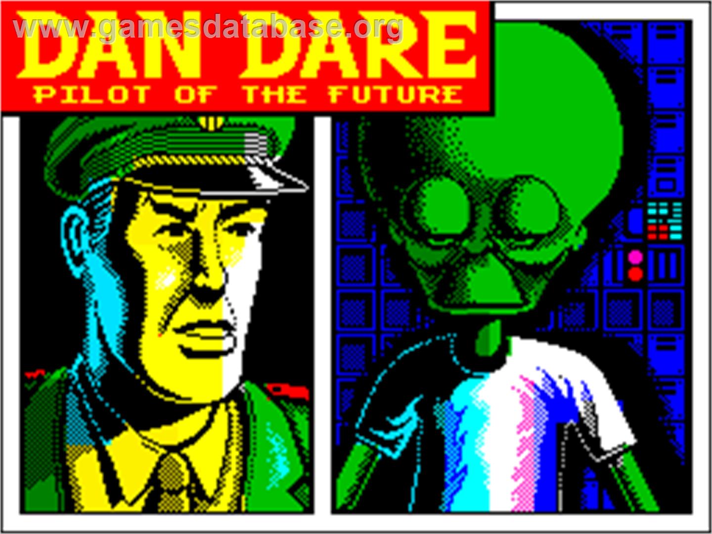 Dan Dare: Pilot of the Future - Sinclair ZX Spectrum - Artwork - Title Screen
