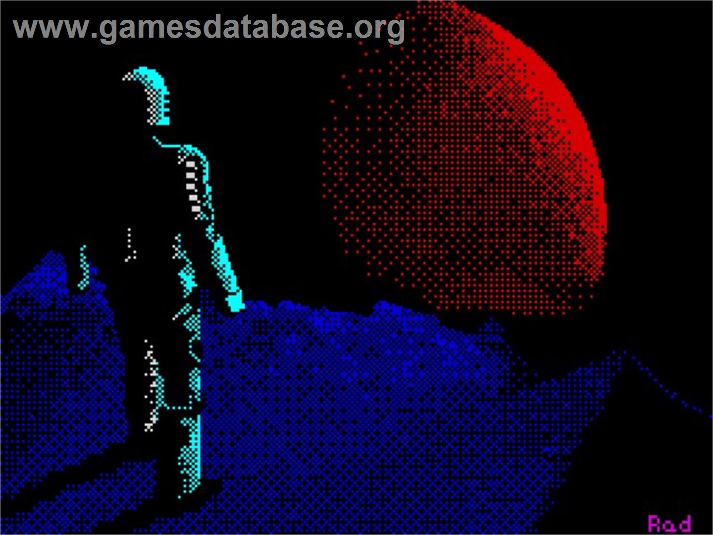 Dead Space - Sinclair ZX Spectrum - Artwork - Title Screen