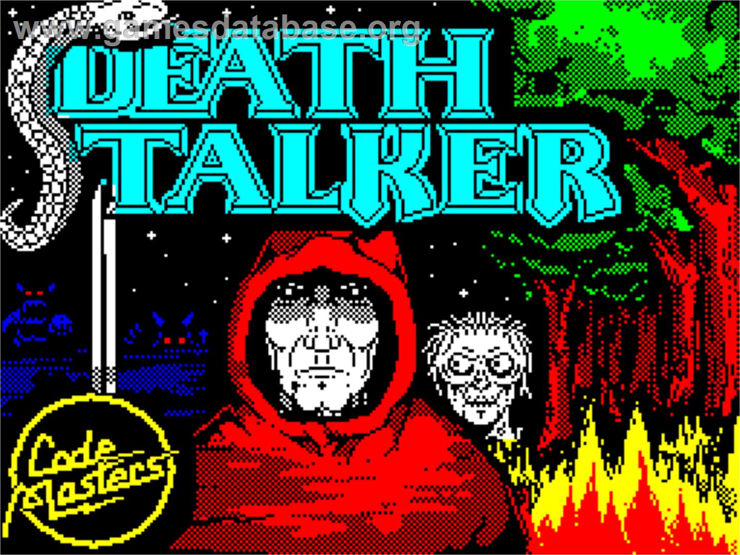 Death Stalker - Sinclair ZX Spectrum - Artwork - Title Screen
