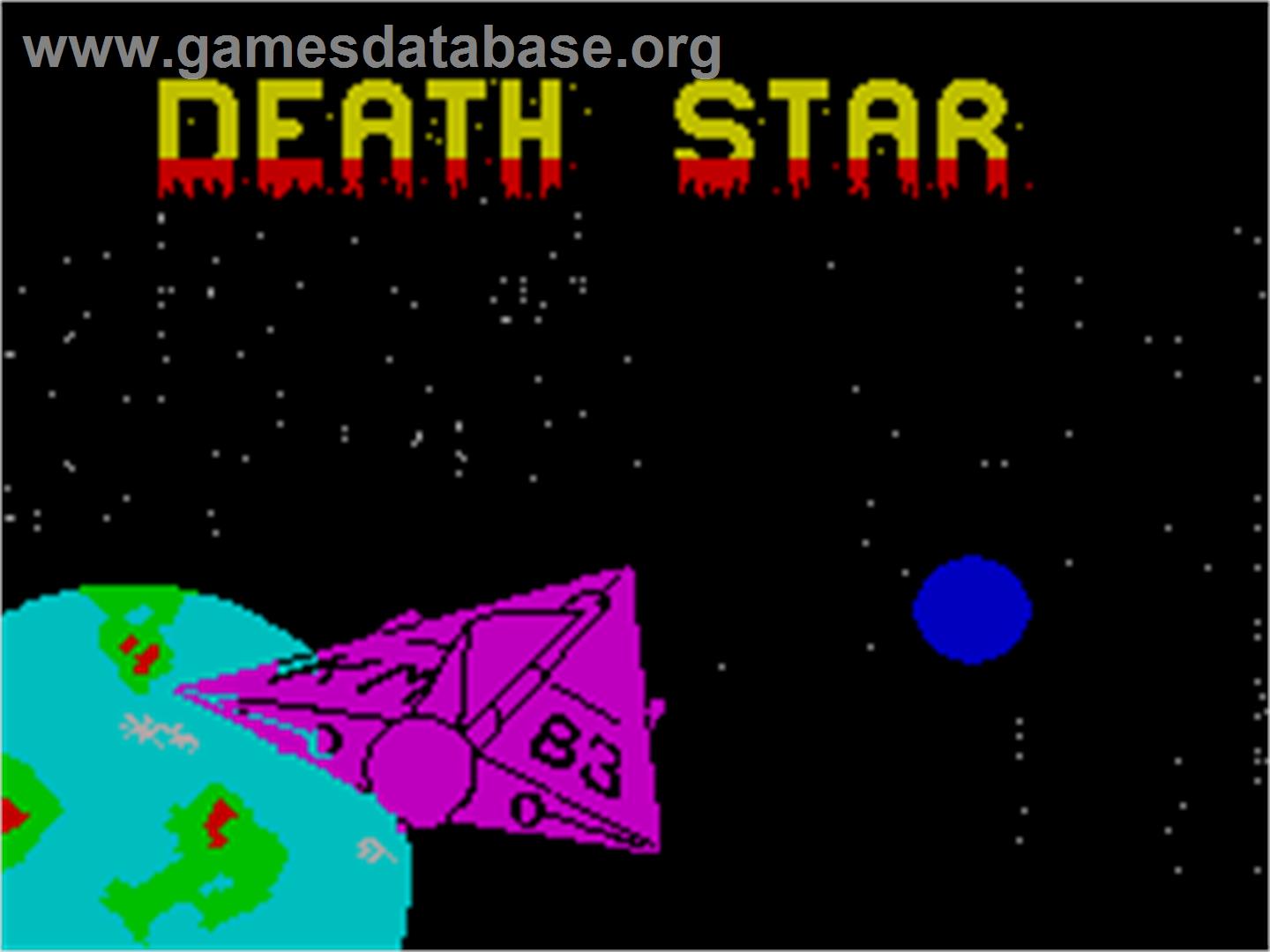 Death Sword - Sinclair ZX Spectrum - Artwork - Title Screen